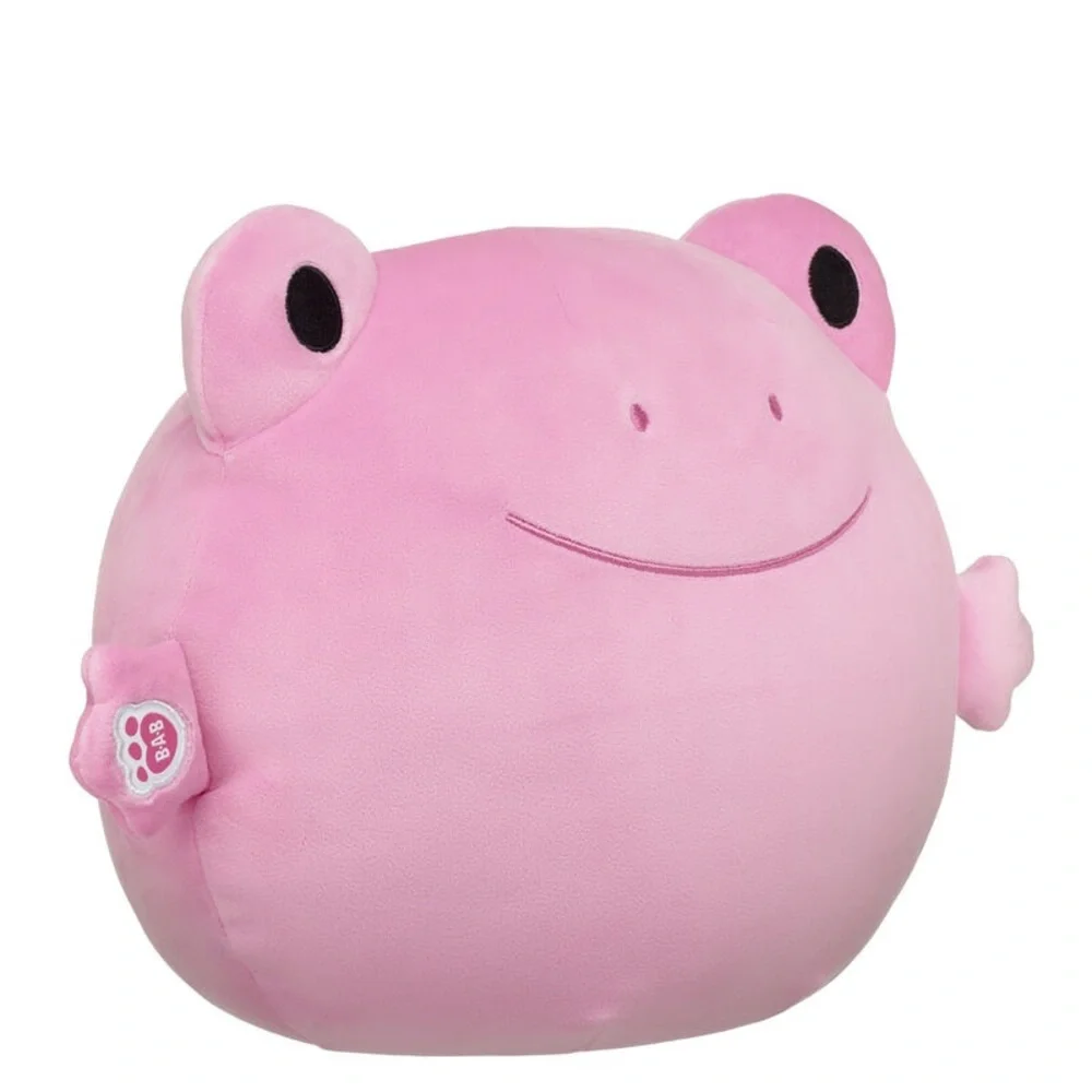 SKOOSHERZ™ Spring Pink Frog Stuffed Animal‎